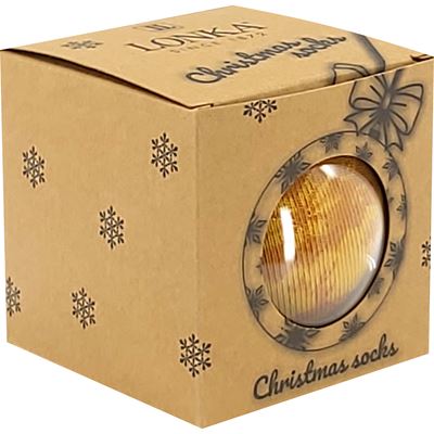 ELFI Christmas socks as tree decorations GOLD