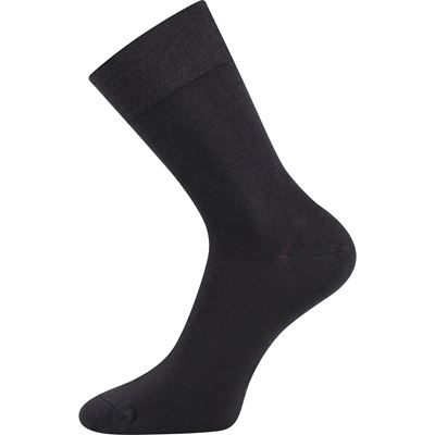 Thin single-colour ELI socks, dark grey
