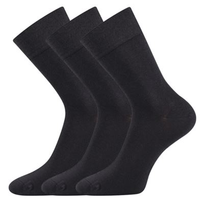 Thin single-colour ELI socks, dark grey