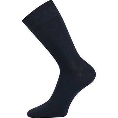 Thin single-colour ELI socks, dark blue