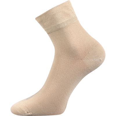 Thin single-colour EMI beige socks