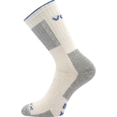 EMPIRE thick children's socks, LIGHT GREY WITH BLUE