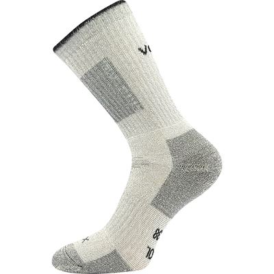 EMPIRE thick socks, LIGHT GREY melange