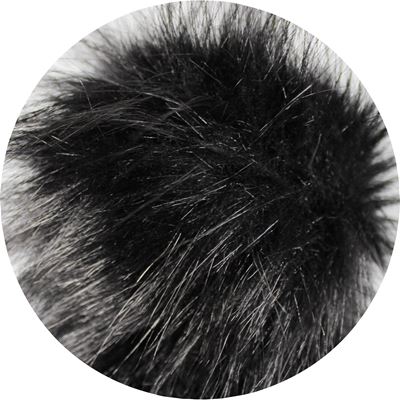 ENCORE women's knitted hat with pompom BLACK