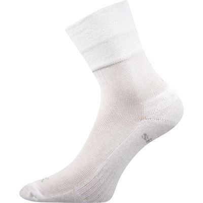 ENIGMA medicine socks with soft cuff WHITE
