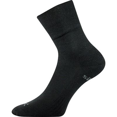 ENIGMA medicine socks with soft cuff BLACK