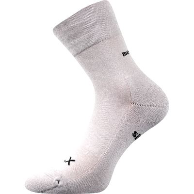 ENIGMA medical socks with soft cuff LIGHT GREY