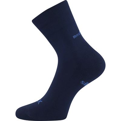 ENIGMA medical socks with soft cuff, DARK BLUE