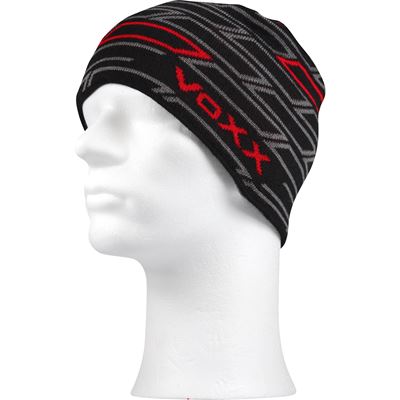 Men's knitted EQUATOR hat with membrane RED