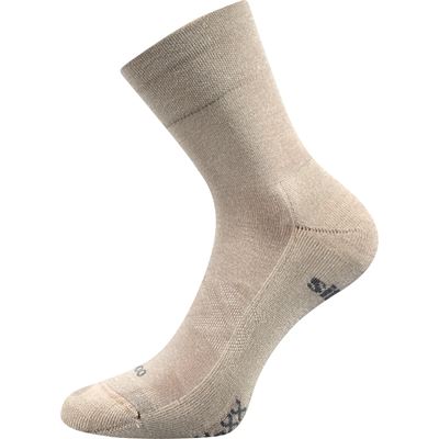 ESENCIS bamboo medicine socks with soft cuffs BEIGE