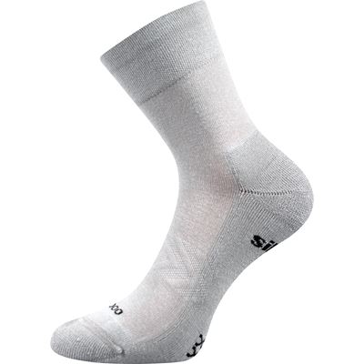 ESENCIS bamboo medicine socks with soft cuffs LIGHT GREY