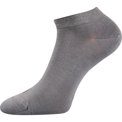 ESI thin short socks, single colour, LIGHT GREY