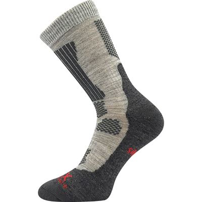 Children's thermal socks ETREXÍK sports LIGHT GREY