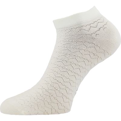 Women's EVA summer socks with heart pattern CREAM