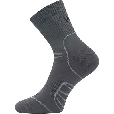 FALCO cycling socks, sporty, DARK GREY