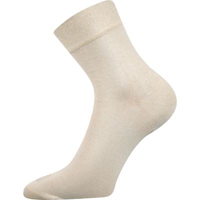 FANERA women's socks, single colour, BEIGE