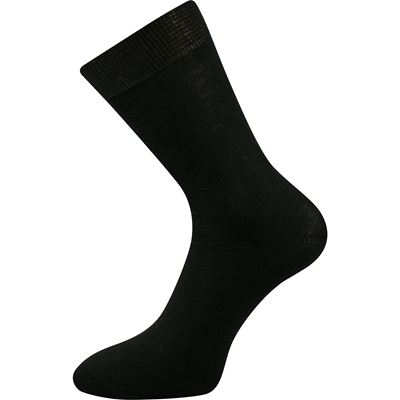 Women's thin socks FANY 100% cotton BLACK