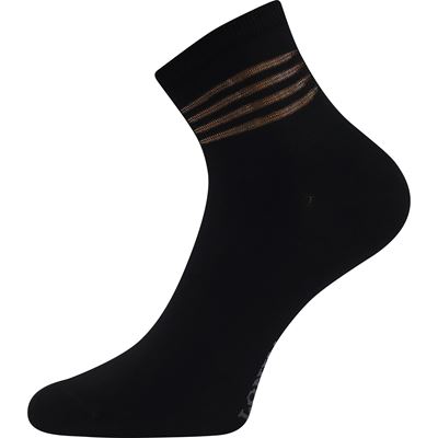 Women's summer socks FASKETA black