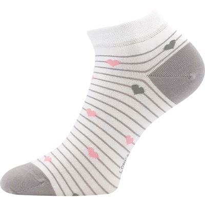 Women's short cotton socks FAXI mix A (3 pairs)