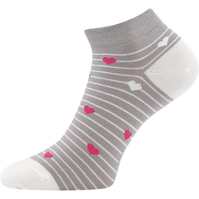 Women's short cotton socks FAXI mix A (3 pairs)