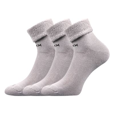 Women's terry socks FIFU sports LIGHT GREY