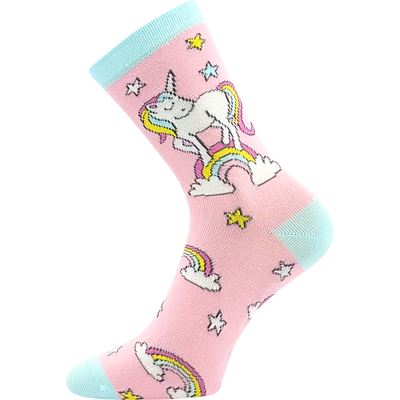 FILIP 07 ABS children's socks with pictures MIX GIRLS (3 pairs)