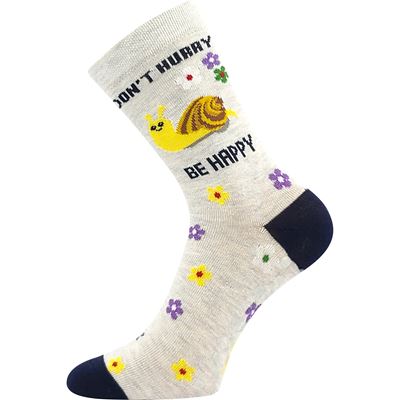 FILIP 07 ABS children's socks with pictures MIX GIRLS (3 pairs)