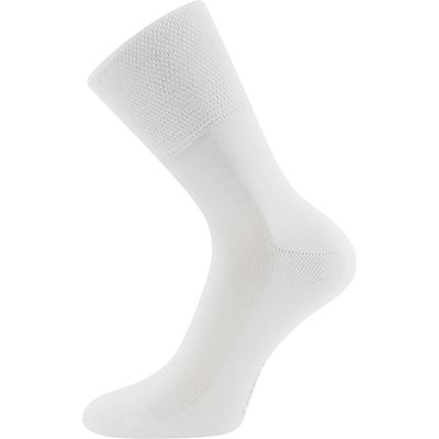 FINEGO medicine socks with soft cuff WHITE