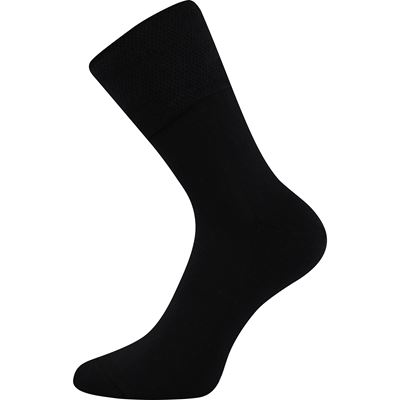 FINEGO medicine socks with soft cuff BLACK