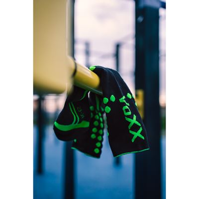 FINISH compression sports socks with silver ions BLACK