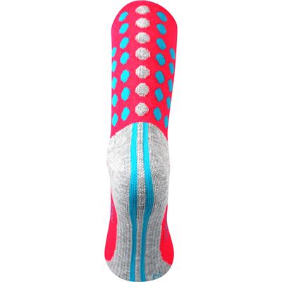 FINISH compression sports socks with silver ions NEON PINK