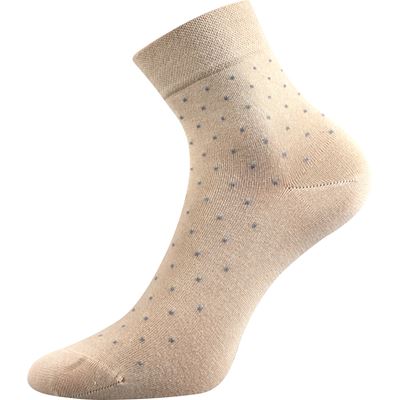 Women's medicine socks FIONA with non-constricting cuff BEIGE