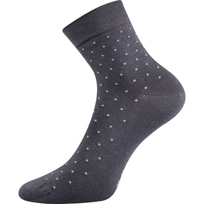 Women's medicine FIONA socks with non-constricting cuff DARK GREY