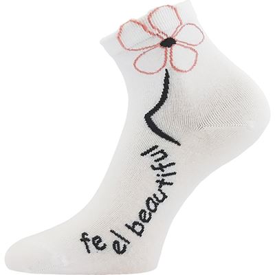 Women's FLEURA cotton socks MIX A (3 pairs) Lonka 127376 2