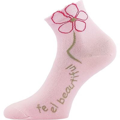 Women's FLEURA cotton socks MIX A (3 pairs) Lonka 127376 3
