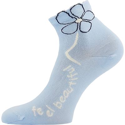 Women's FLEURA cotton socks MIX A (3 pairs) Lonka 127376 4