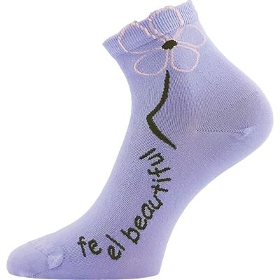 Women's FLEURA cotton socks MIX B (3 pairs) Lonka 127377 4