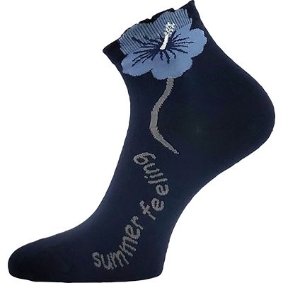 Women's FLEURA cotton socks MIX D (3 pairs) Lonka 127379 3