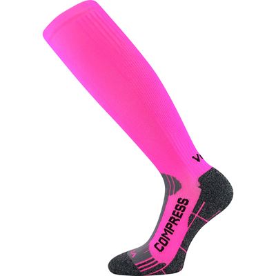 FLEX neon pink compression knee socks VoXX 123287 2