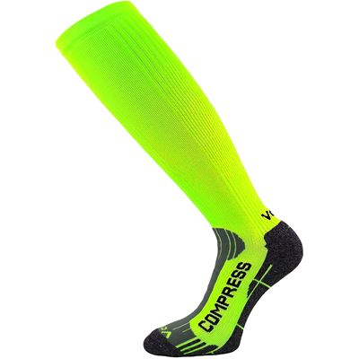 FLEX neon green compression knee socks VoXX 123285 2