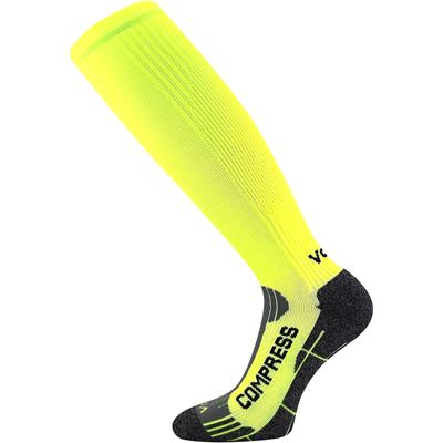 FLEX neon yellow compression knee socks VoXX 123279 2