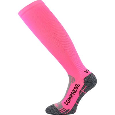 Compression knee socks FLEX coral VoXX 127267 2