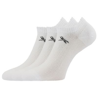 Women's elegant socks FLITANA 01 with rhinestones WHITE Lonka 127327 2