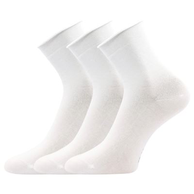 Women's Medicine FLOUI Cotton Socks, WHITE