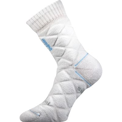 Thick double-layer socks made of merino FORCE with silver ions WHITE