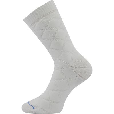 Thick double-layer socks made of merino FORCE with silver ions WHITE