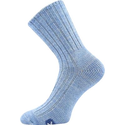 FORDE winter socks with merino and alpaca LIGHT BLUE