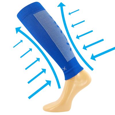 FORMIG blue compression calf sleeves