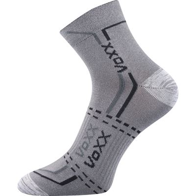 FRANZ 03 light grey cotton sports socks