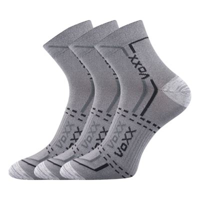 FRANZ 03 light grey cotton sports socks